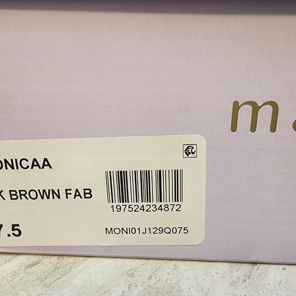 Madden Girl Monicaa Block-Heel Dark Chocolate 7.5M - C008 - Picture 9 of 10